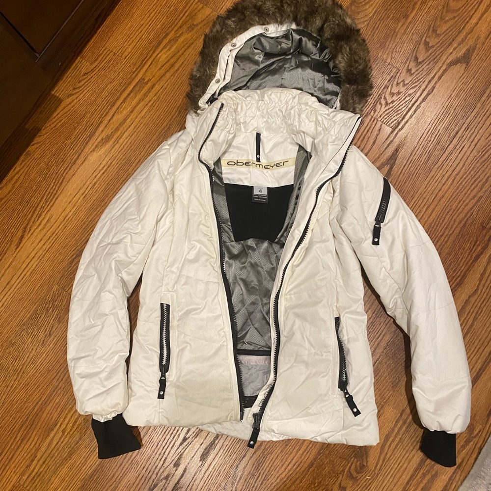 Obermeyer Ski Jacket Women’s 4 White